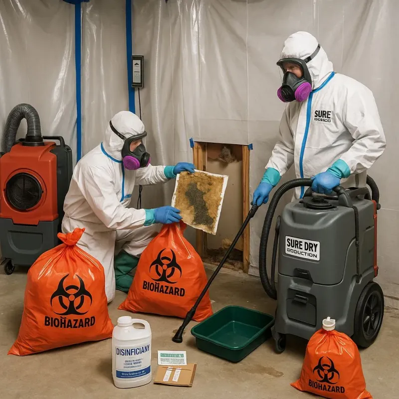 Contaminated Water Handling Protocols process in Bogata, TX