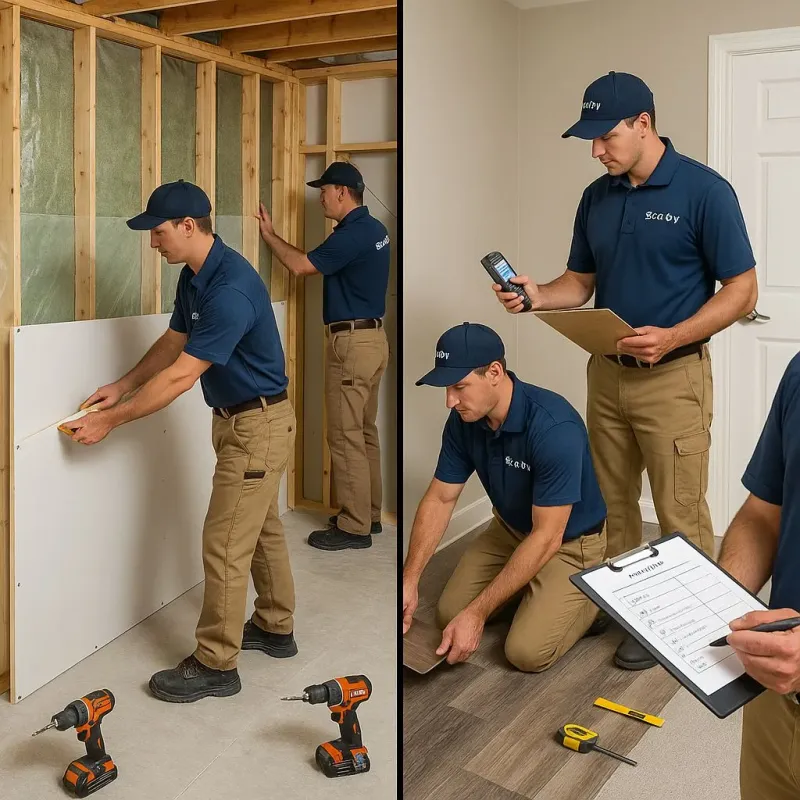Repairs and Reconstruction process in Bogata, TX