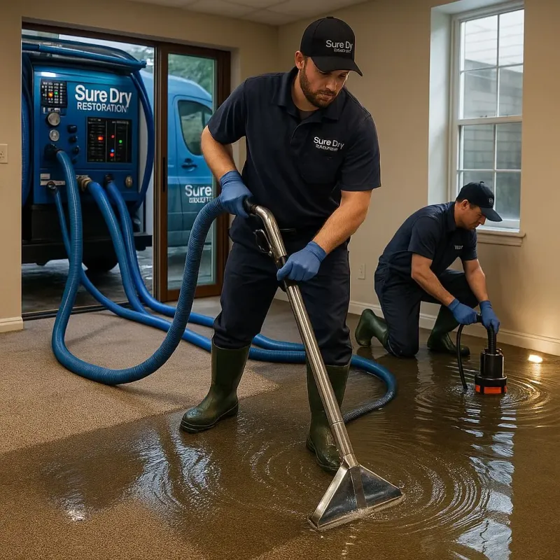 Water Extraction and Removal process in Bogata, TX